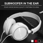 Wired Headphones With Microphone For Pc Mp3 Mobile Headphones