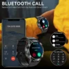 MELANDA Men IP68 Steel 1.39" Bluetooth Call Waterproof Watch for Xiaomi Android IOS K52 - Image 3
