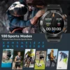 MELANDA Men IP68 Steel 1.39" Bluetooth Call Waterproof Watch for Xiaomi Android IOS K52 - Image 5
