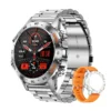 MELANDA Men IP68 Steel 1.39" Bluetooth Call Waterproof Watch for Xiaomi Android IOS K52 - Image 7