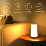 13 Color Changing Night Light Remote Control Touch USB Rechargeable RGB Dimmable Night Lamp