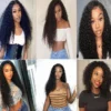 Peruvian Kinky Curly Hair Bundles 100% Human Hair Extensions 1/3/4 Pcs Double Weft Weaves Human Hair Bundles - Image 6