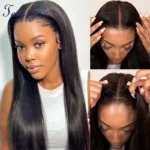 Glueless Wigs Ready To Wear Straight 5x5 Hd Lace Closure Wigs Human Hair Pre Plucked 4x4 Transparent Lace Brazilian Wigs On Sale