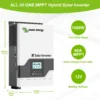 MUST Energy 1KW 12V 230V Home MPPT Hybrid Solar Inverter MPPT 60A PV 105V Pure Sine Wave Solar System WIFI Monitor - Image 3