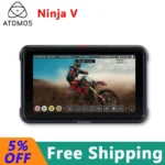 Atomos Ninja V Portable Monitor 4Kp60 10bit HDR Daylight Viewable 1000nit Portable Monitor/Recorder ATOMNJAV01