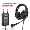 Hollyland  Solidcom M1 Wireless Intercom System Headset 8pin Dynamic Double-Sided Headset for Syscom 1000T - Image 2