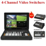 AVmatrix HVS0403U PVS0403U HVS0401E HVS0401U Video Switcher Mixer Micro 4 Channel SDI HDMI Multi-Format Recording PGM Output